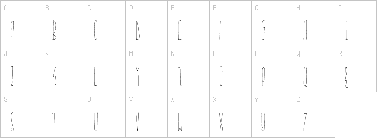 Uppercase characters