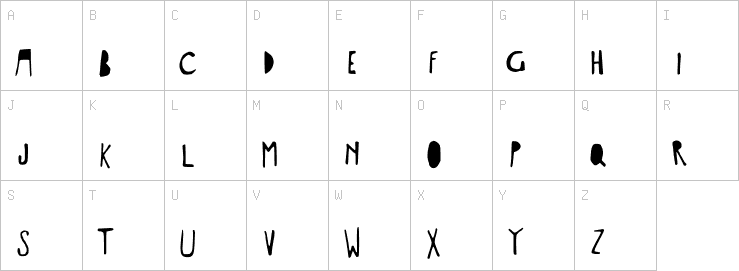 Uppercase characters