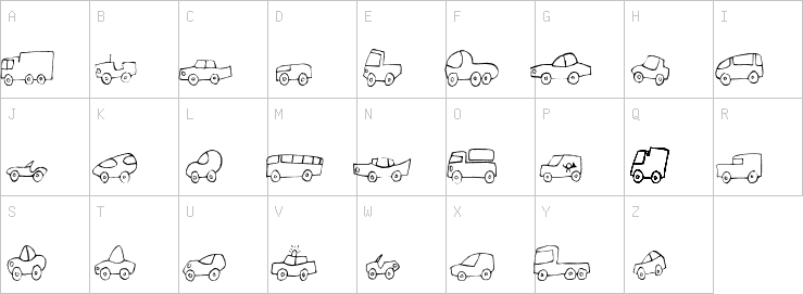Uppercase characters
