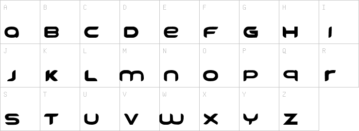 Uppercase characters