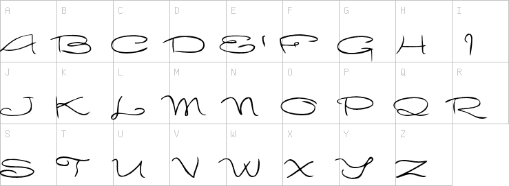 Uppercase characters