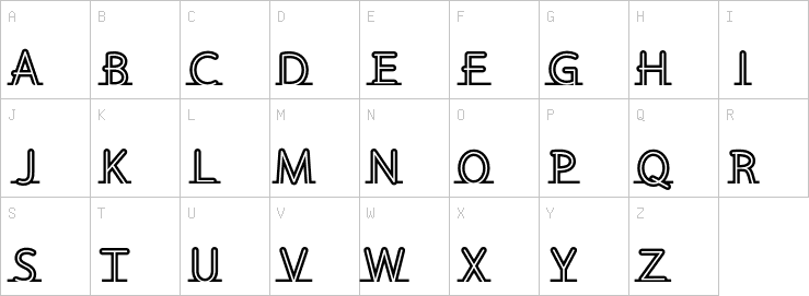 Uppercase characters