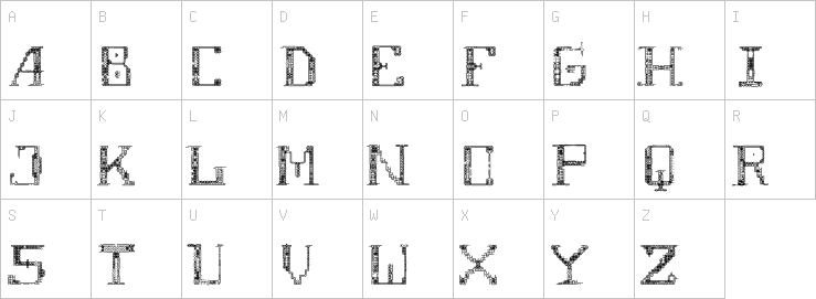 Uppercase characters