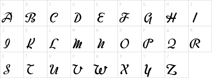 Uppercase characters