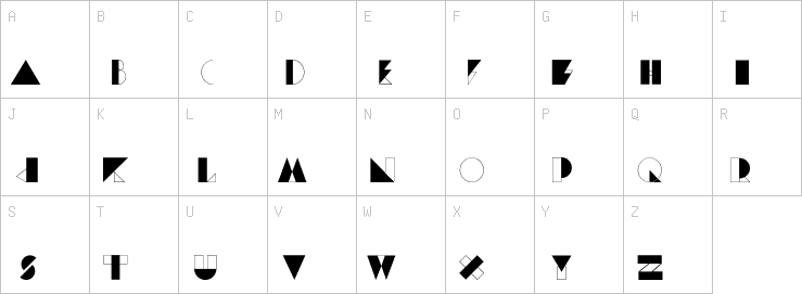 Uppercase characters