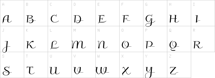 Uppercase characters