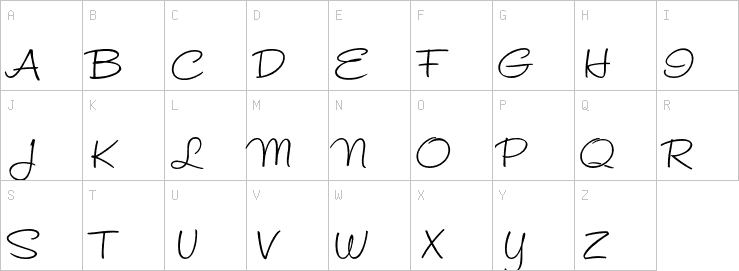 Uppercase characters