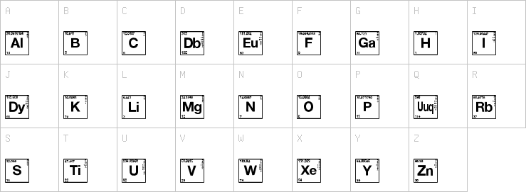 Uppercase characters