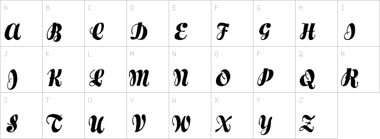 Uppercase characters