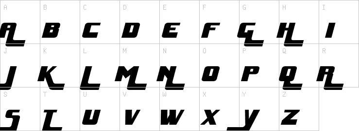 Uppercase characters