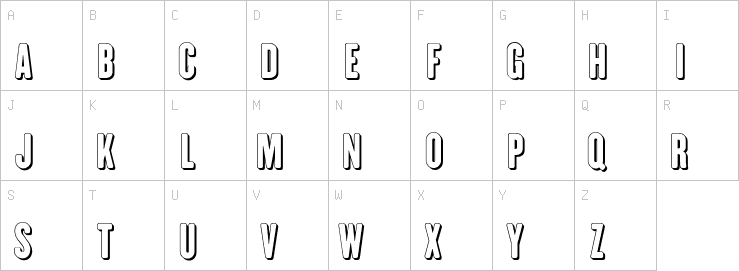 Uppercase characters