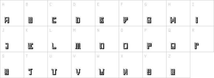 Uppercase characters