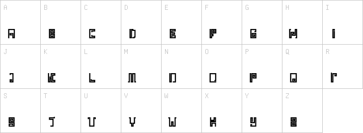 Uppercase characters
