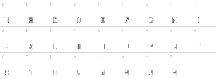 Uppercase characters