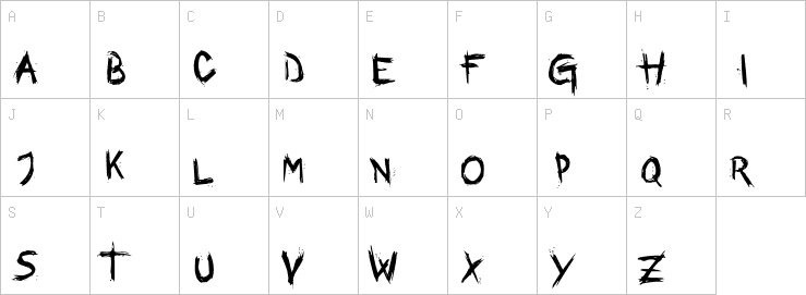 Uppercase characters