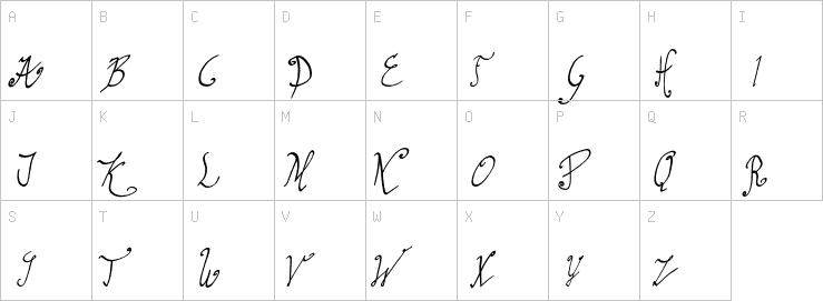 Uppercase characters