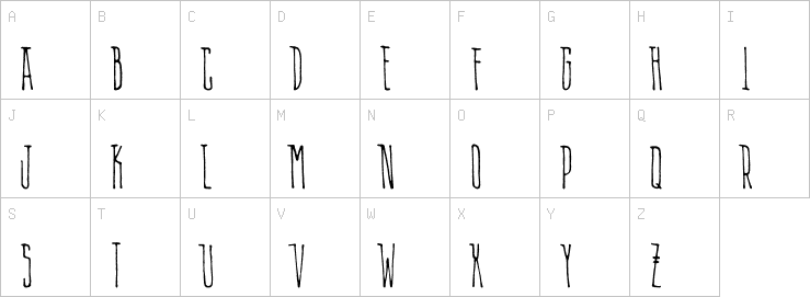 Uppercase characters