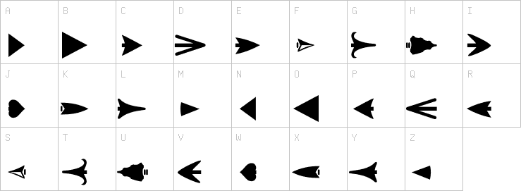 Uppercase characters