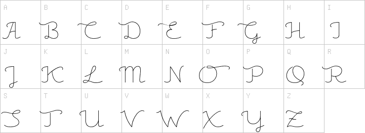 Uppercase characters