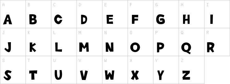 Uppercase characters