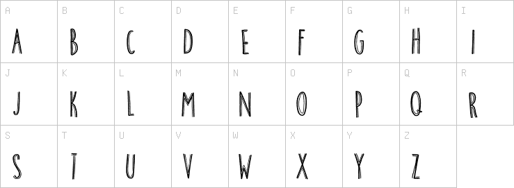 Uppercase characters