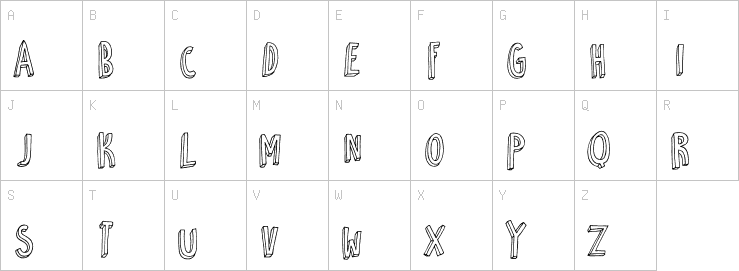 Uppercase characters