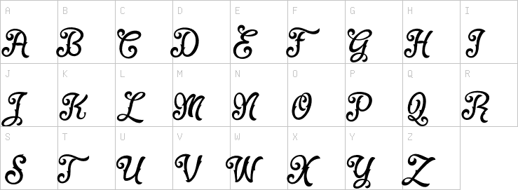 Uppercase characters
