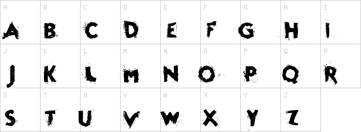 Uppercase characters
