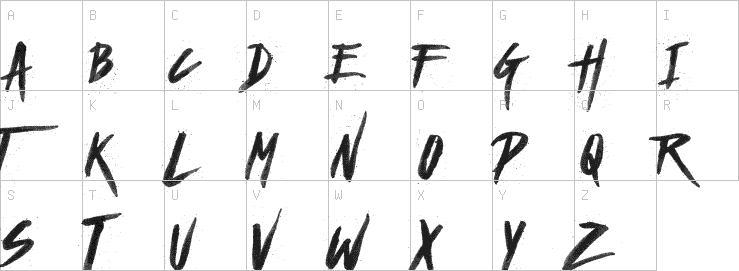 Uppercase characters