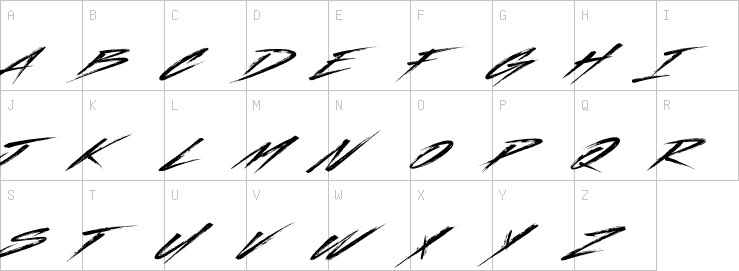 Uppercase characters