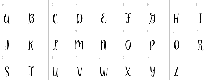 Uppercase characters