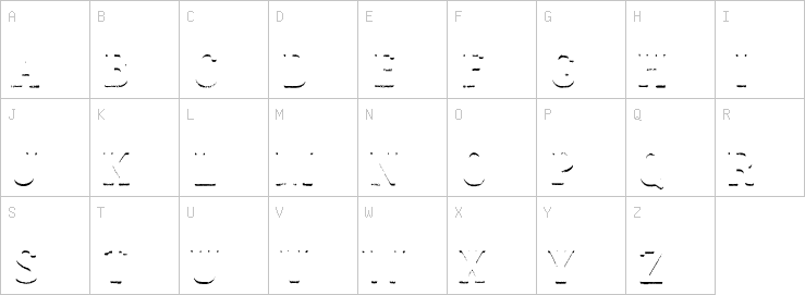 Uppercase characters