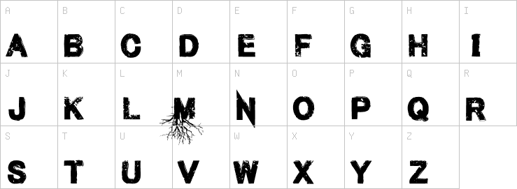 Uppercase characters