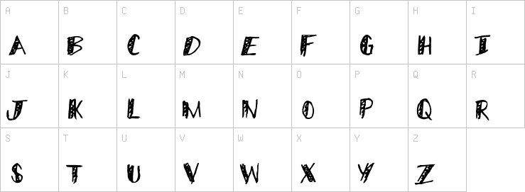 Uppercase characters