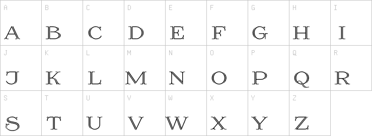 Uppercase characters