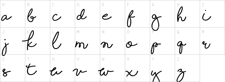 Uppercase characters