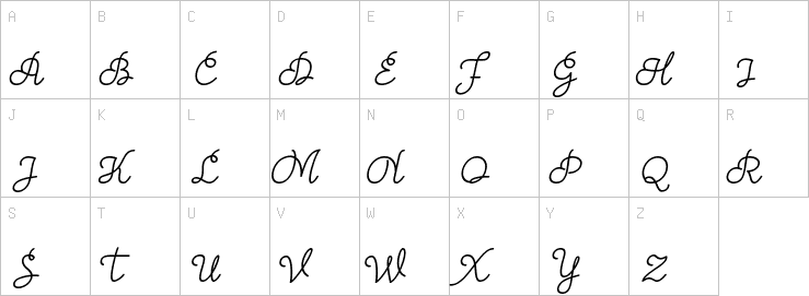Uppercase characters