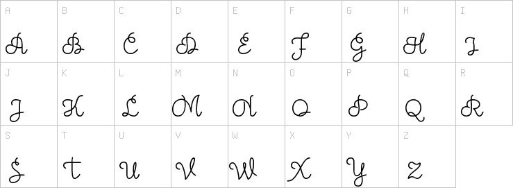 Uppercase characters