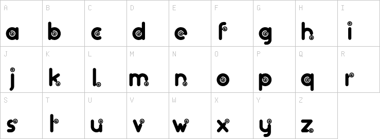 Uppercase characters