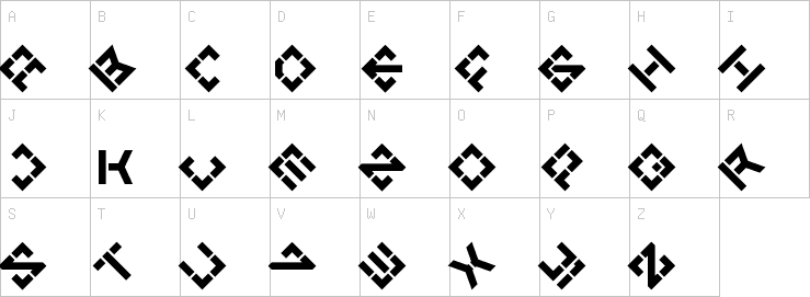Uppercase characters