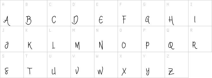 Uppercase characters