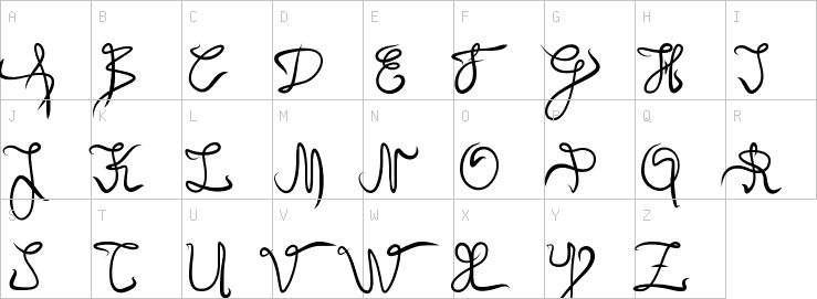 Uppercase characters
