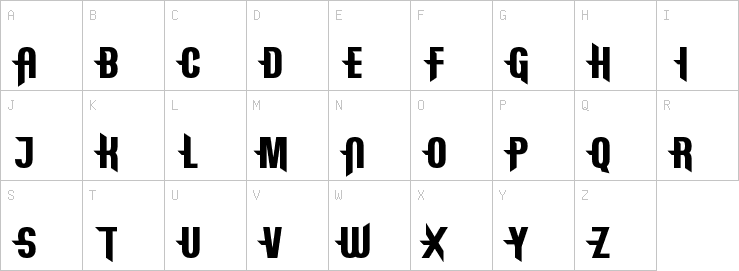 Uppercase characters