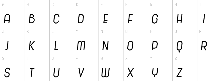 Uppercase characters