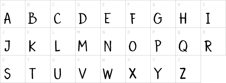 Uppercase characters