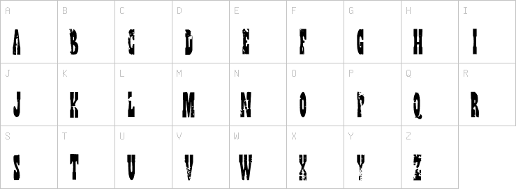 Uppercase characters