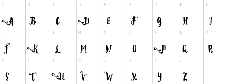 Uppercase characters