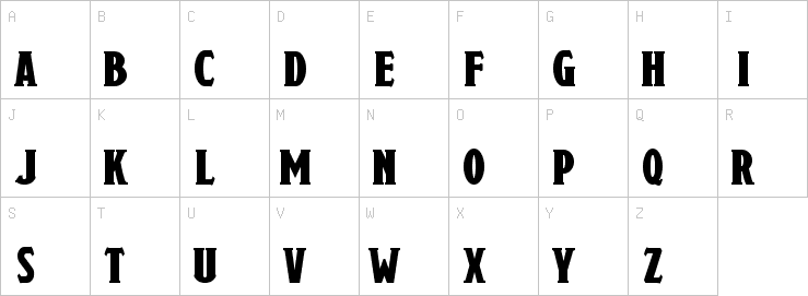 Uppercase characters