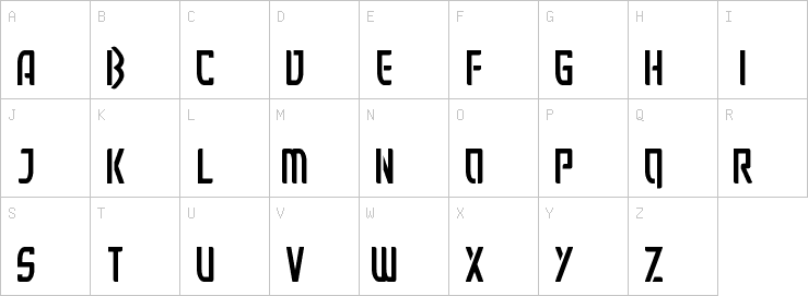Uppercase characters