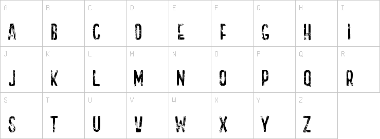 Uppercase characters